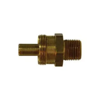 Midland Industries 38327 - Adapter Body, 1/2" Hose x 3/8" MPT, Brass