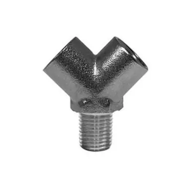 Midland Industries 28296 - Wye, 1/4" FIP x 1/4" FIP x 1/4" MIP, 1.4" Brass