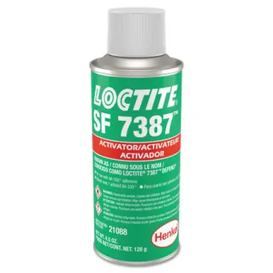 LOCTITE 209714 7387 Depend Activator, 4 1/2 oz, Aerosol Can, Light Brown (10pk)