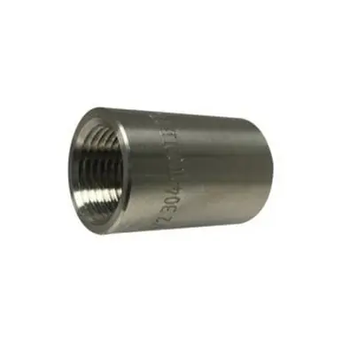 Midland Industries 63414B1 - Barstock Coupling, 3/4" FPT x 3/4" FPT, Stainless Steel, 1000 lb