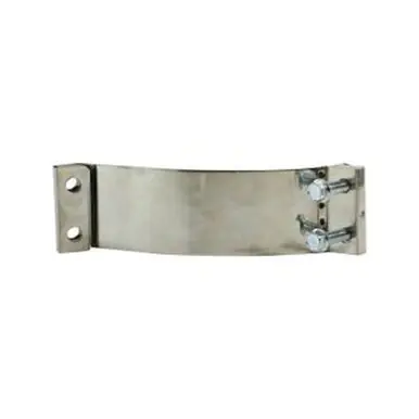 Midland Industries 848400 - Easy form Clamp, 4" Nominal, Stainless Steel, 76mm W, 1/2mm Thick
