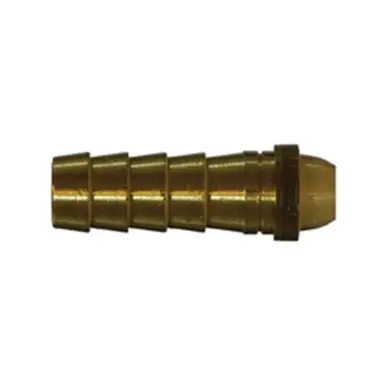 Midland Industries 30410 - Ball End Welding Stem, 3/16" Hose Barbed, Brass