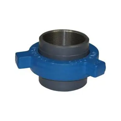 Midland Industries HAM206-400-SET - FIG 206 Hammer Union, 4" NPT(M) x 4" NPT(F), Steel