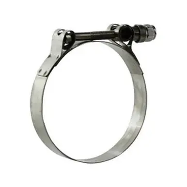 Midland Industries 840550 - T-Bolt Hose Clamp, 5-9/16" Nominal, 5-9/32" Min. Clamp Dia., Stainless