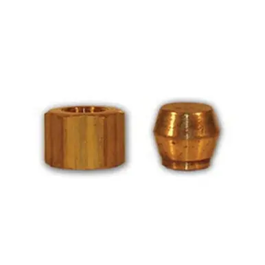 Midland Industries LF6646CF-46 - Adapter, 1/4" Compression x 3/8" Male Flared, Brass