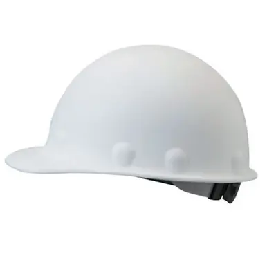 Honeywell P2ARW01A000 P2 Series Roughneck Hard Cap, SuperEight Ratchet, White