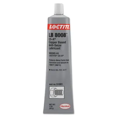 LOCTITE 234192 C5-A Copper Based Anti-Seize Lubricant, 1 oz Tube (48pk)