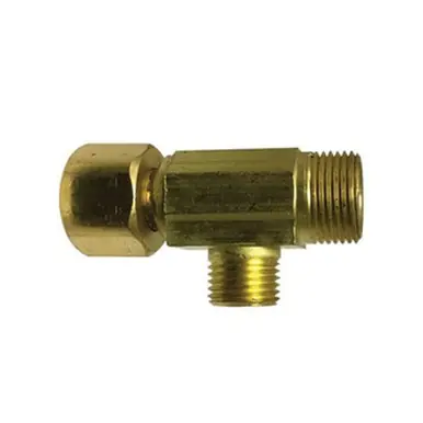 Midland Industries 700073-060606 - Swivel Tee, 3/8" Compression x 3/8" Male Compression x 3/8"
