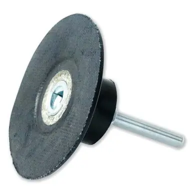 WEILER 50965 3" Bobcat Mini Abrasive Flap Disc, Flat (Ty27), Type R Mount, 120Z