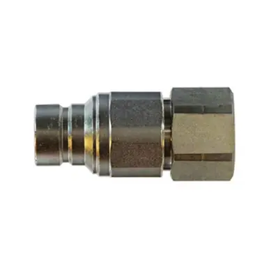 Midland Industries FF3812M -FF Series Flush Face Quick Disconnect Nipple, 1/2" 1/2" NPT(F), Steel