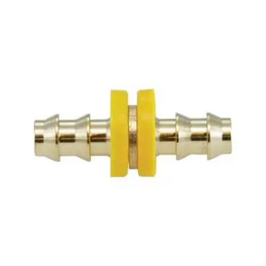 Midland Industries 30304 - Hose Splicer, 3/4" Push-On Hose Barbed x 3/4" Push-On Hose Barbed, Brass