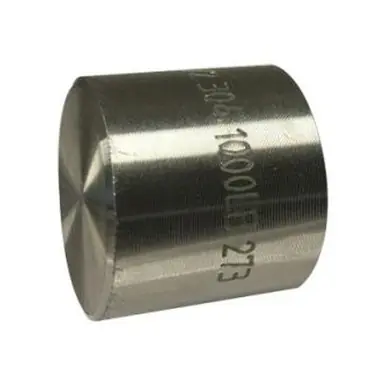 Midland Industries 62475B1 - Barstock Cap, 1" FPT, Stainless Steel, 1000 lb