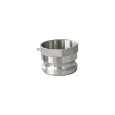 Midland Industries 63915 - Cam & Groove Adapter, 2" Type A x 2" NPT(F), Stainless Steel