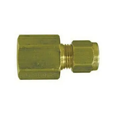 Midland Industries 18161 - Adapter, 5/8" Compression x 3/8" FIP, Brass
