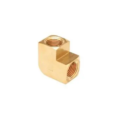 Midland Industries 23500X2 - 90° Elbow, 1/8" FPT x 1/8" FPT, Brass