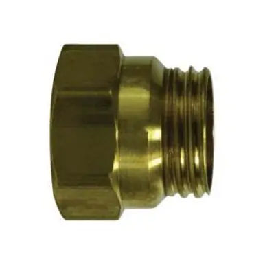 Midland Industries 38312 - Nut, 3/8" Tube, Brass