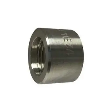 Midland Industries 63776B1 - Barstock Half Coupling, 1-1/4" FPT x 1-1/4" Butt Weld, Stainless Steel