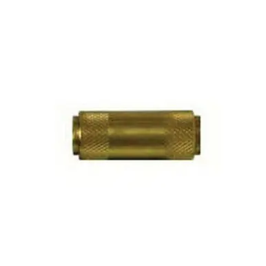 Midland Industries 262PPDOT-2 -Champion Brass Straight Union, 1/8" Push" Tube x 1/8" Push" Tube,