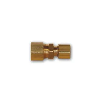 Midland Industries LF62R-64 - Reducing Union, 3/8" Compression x 1/4" Compression, Brass