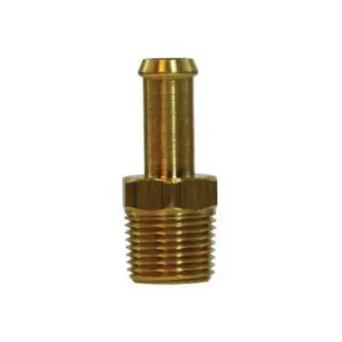Midland Industries 38806 - Connector, 5/16" Hose Barb x 1/8" MIP, Brass