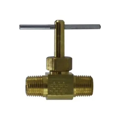 Midland Industries 46050 - Needle Valve, 1/8 x 1/8" Nominal, MIP x MIP, 150 psi Pressure, -45 to