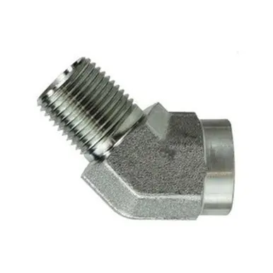 Midland Industries 550320 - 45° Street Elbow, 1-1/4" Male Pipe x 1-1/4" Female Pipe, Steel