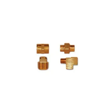Midland Industries 207ACBH-8SLN - Locknut, Brass