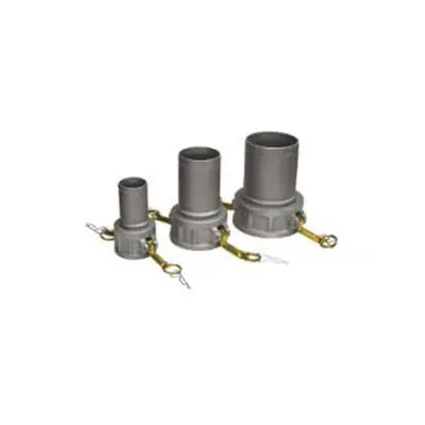 Midland Industries CGC-250CR-A1 - Cam & Groove Crimplok Coupler, 2-1/2" Type C x 2-1/2" Barbed,