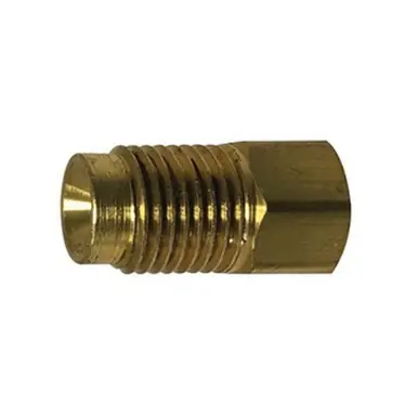 Midland Industries 12206 - Dual Master Cylinder Adapter, 3/16" Male Inverted Flared x 3/16" Female