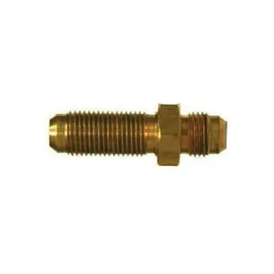 Midland Industries 28955 - Bulkhead Tube Union, 3/8" Tube OD x 3/8" Tube OD, Brass