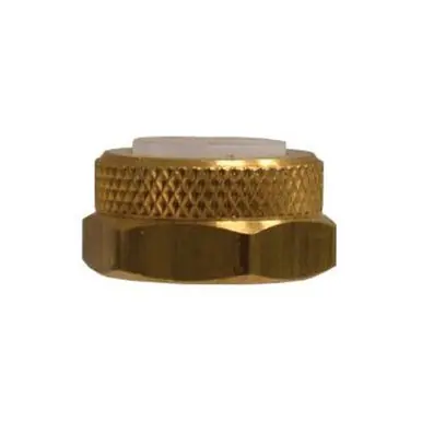 Midland Industries 20212 - Hex Nut & Sleeve Assembly, 5/16" Flareless, Brass