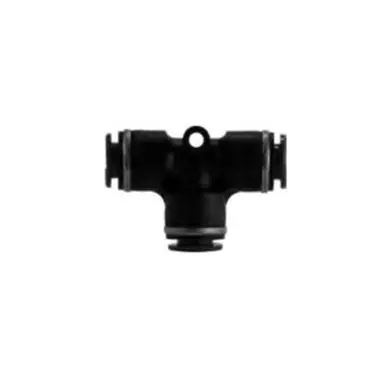 Midland Industries 264PPCDOT-662.5 - Reducing Union Tee, 3/8" Push" Tube x 3/8" Push" Tube x 5/32"
