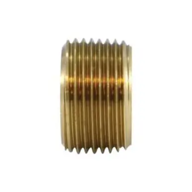 Midland Industries 28122 - Face Bushing, 3/8" NPT(M)F x 1/8" NPT(F)F, 1/2", Brass