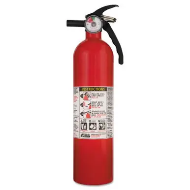 Kidde 466142MTL Full Home Fire Extinguisher, 2.5lb, 1-A, 10-B C