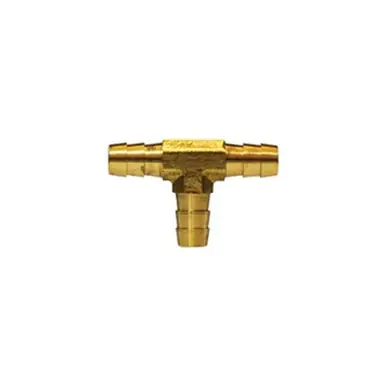 Midland Industries HBT2-12 -Champion Brass Tee, 3/4" Hose Barbed x 3/4" Hose Barbed x 3/4" Hose
