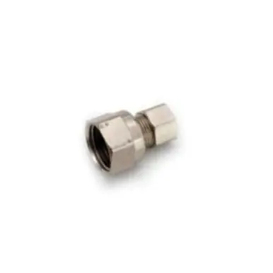 Midland Industries 700666-0806 - Coupling, 1/2" Female Compression x 3/8" Female NPTF, Lead-Free