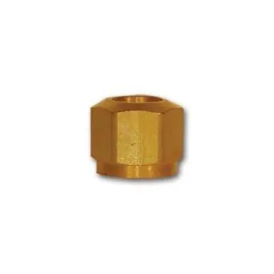 Midland Industries NT61-8 - Nut, 1/2" Tube OD, Brass