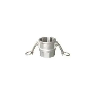 Midland Industries 63950 - Cam & Groove Coupler, 6" Type D x 6" FPT, Stainless Steel