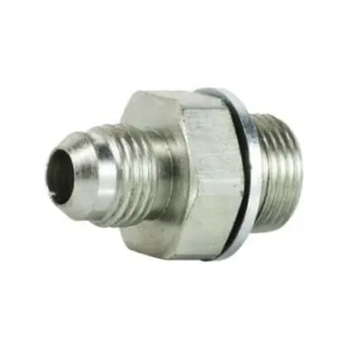Midland Industries 700244 - Pipe Connector, 1/4" JIC x 1/4" Male BSPP, Steel