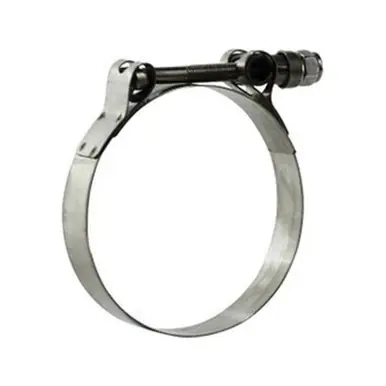 Midland Industries 840600 - T-Bolt Hose Clamp, 6-1/16" Nominal, 5-25/32" Min. Clamp Dia., Stainless