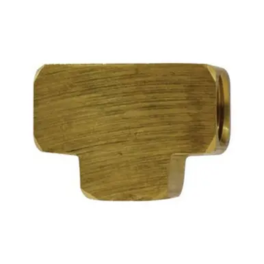 Midland Industries 28022 - Barstock Union Tee, 1/16" NPT(F)F x 1/16" NPT(F)F x 1/16" NPT(F)F, Brass