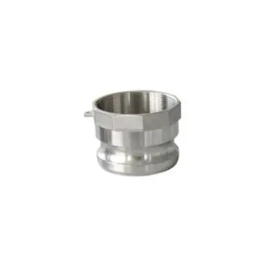 Midland Industries 63914 - Cam & Groove Adapter, 1-1/2" Type A x 1-1/2" NPT(F), Stainless Steel
