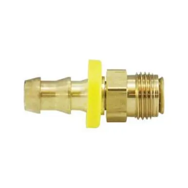 Midland Industries 30275 - Swivel Connector, 1/4" Push-On Hose Barbed x 3/16" Male Inverted Flared,