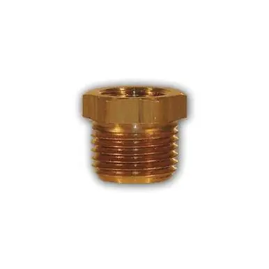 Midland Industries LF110-126 - Hex Bushing, 3/4" MPT x 3/8" FPT, 0.94" Brass