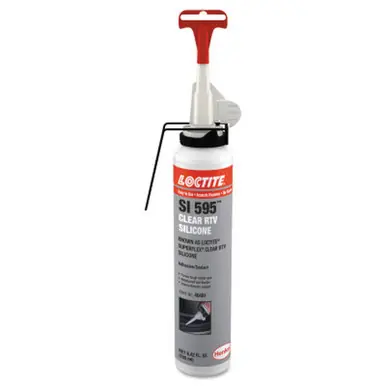 LOCTITE 743915 Superflex RTV, Silicone Adhesive Sealants, 190ml Power Can, Clear (6pk)