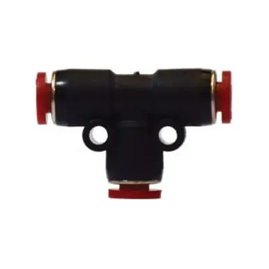Midland Industries 20614 - Union Tee, 12mm Push" Tube x 12mm Push" Tube x 12mm Push" Tube, Composite