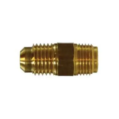 Midland Industries 12254 - Adapter, 3/8" Male SAE Flared x 5/16" Male Inverted Flared, Brass