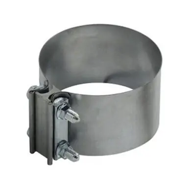 Midland Industries 845500SS - Butt Clamp, 5" Nominal, Stainless Steel, 76mm W, 0.7mm Thick