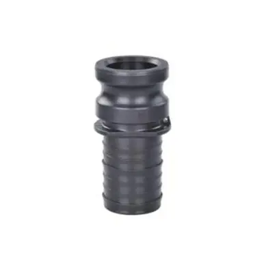 Midland Industries 35950 - Cam & Groove Adapter, 1/2" Type E x 1/2" Hose Barbed, Polypropylene
