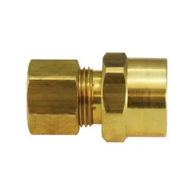 Midland Industries 18171 - Adapter, 3/8" Compression x 1/2" Sweat, Brass
